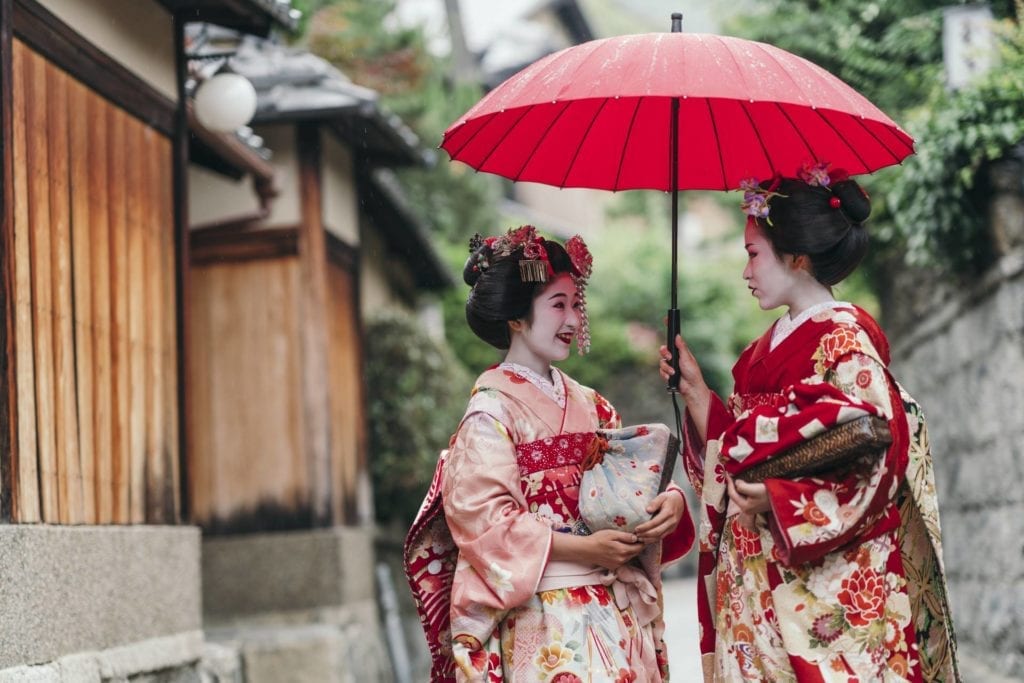 Maiko In Gion