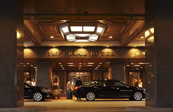 Imperial Hotel Tokyo Entrance