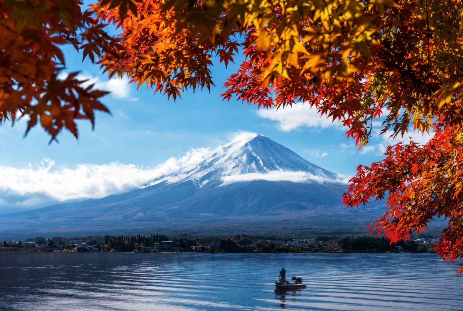 Mt Fuji During Autumn