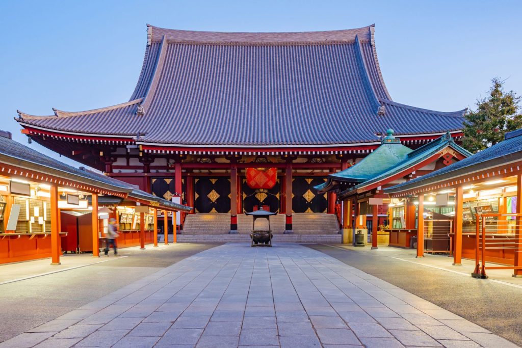 Asakusa Interior Courtyard, Tokyo