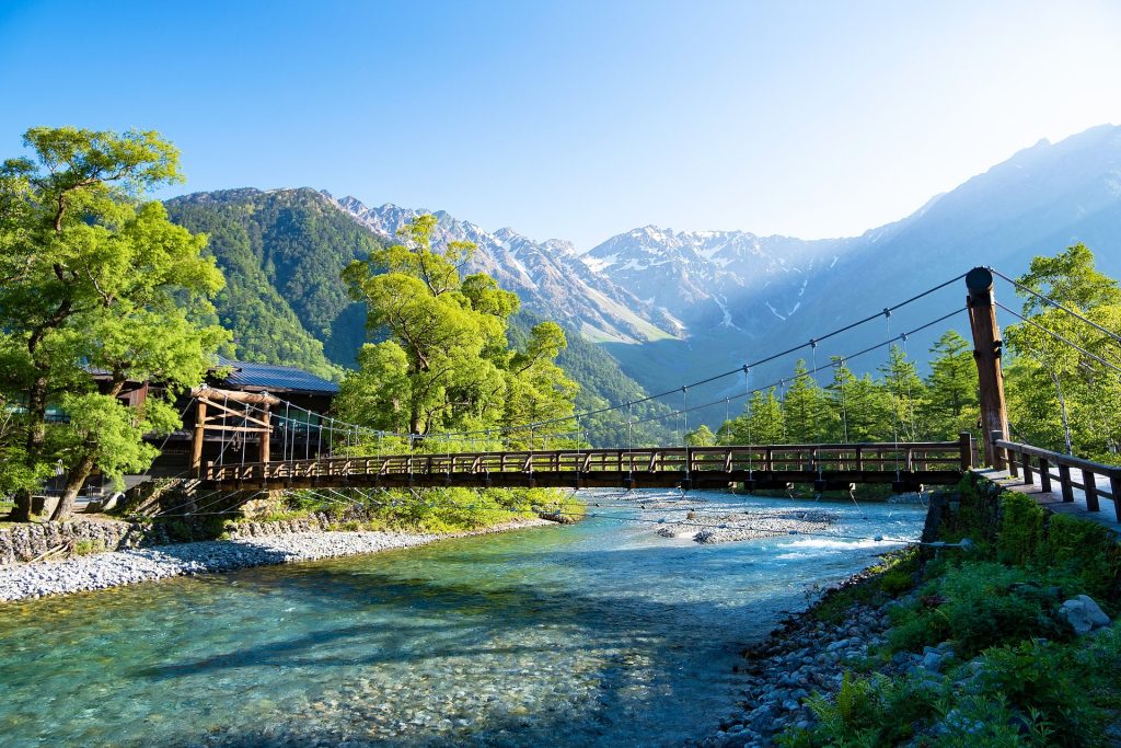 Kappa Bridge On A Crisp Morning, Kamikochi